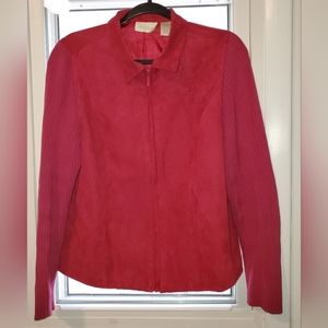 Full zip outer layer or jacket